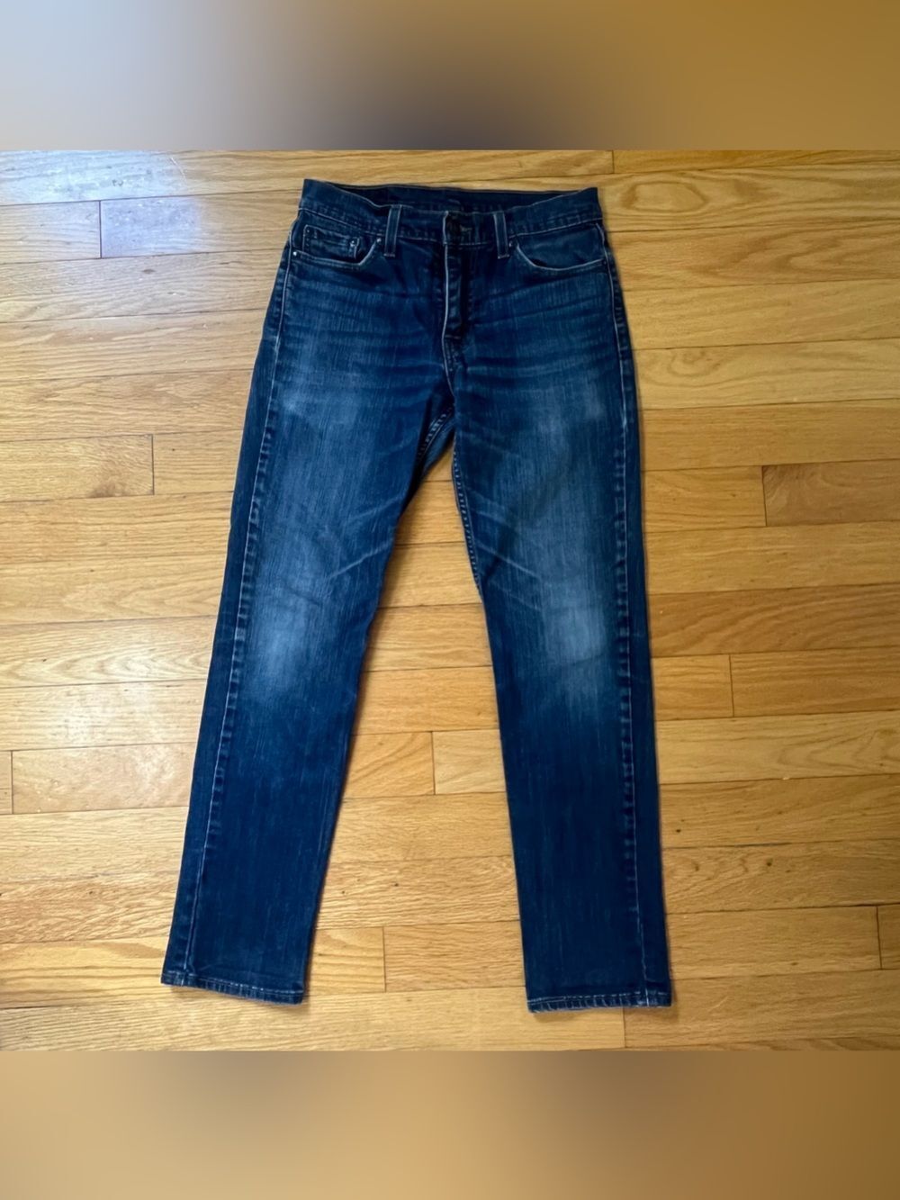 Levi's 511s Straight Leg Jeans Men’s 30 x 32 Dark Wash Denim Cotton